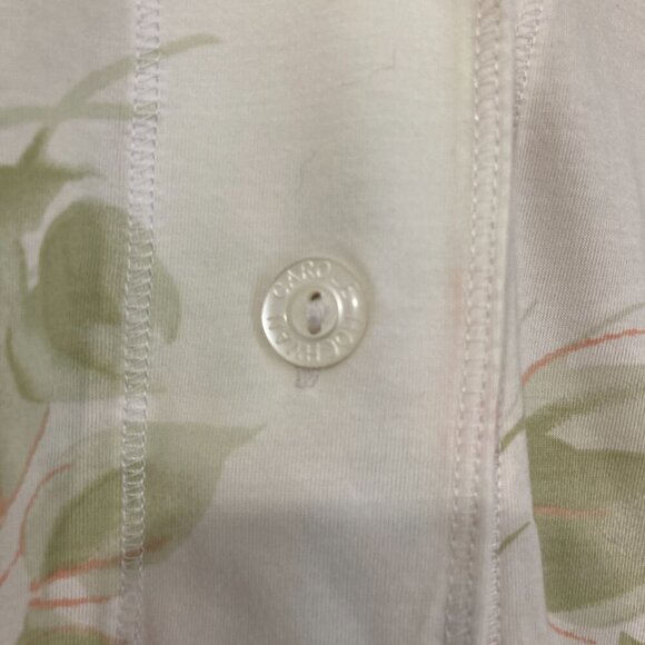 New with Tags Carole Hochman Women Size M Sleep Shirt White 100% Supima Cotton - Picture 9 of 13